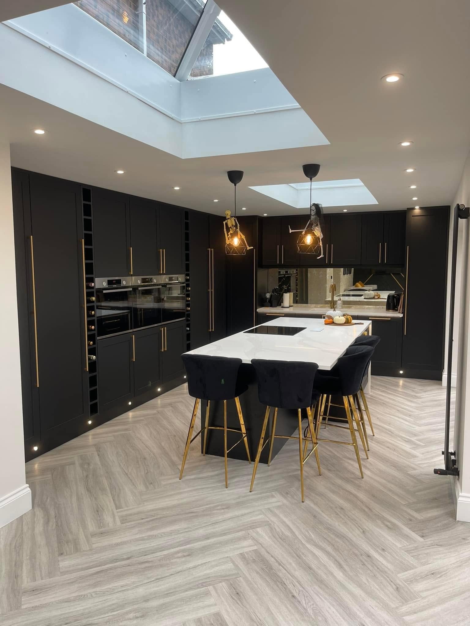 Fitted kitchen by CJS Interiors in County Durham